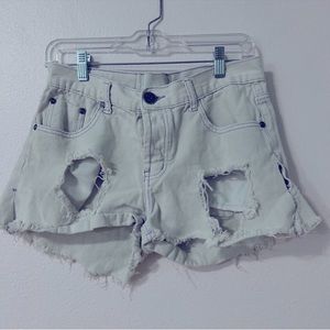 💜One Teaspoon💜 Bandits in Light Lilac Sz 25